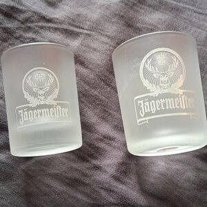 Jägermeister Frosted Shot Glasses
